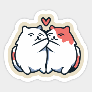 cute cat cartoon kawaii Sticker
